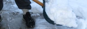 Shoveling a Driveway