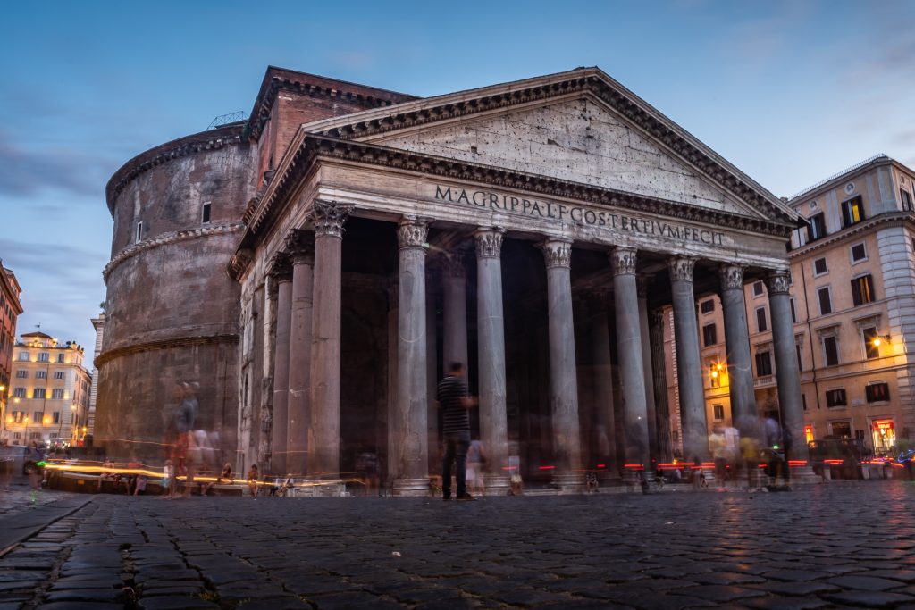 Roman Pantheon concrete structure