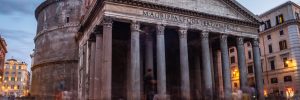 Roman Pantheon concrete structure